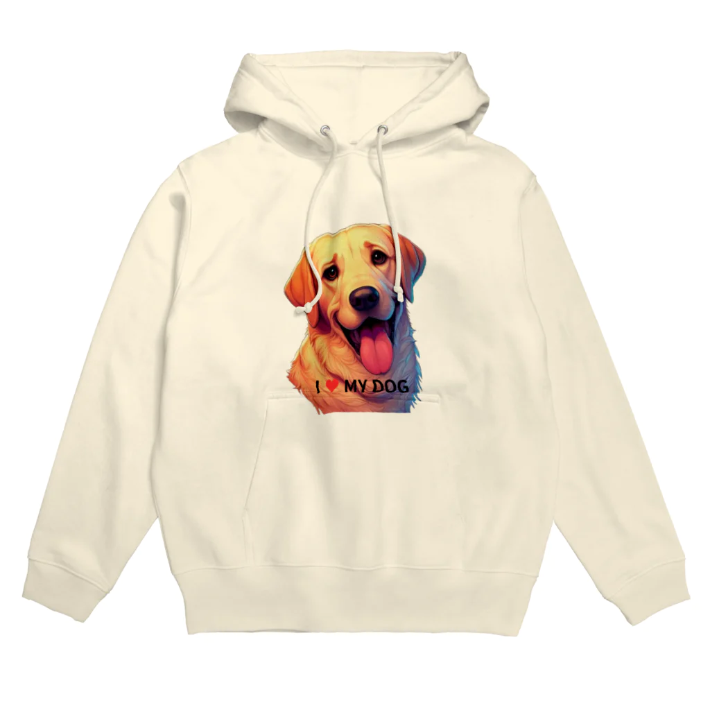 kok&foreverのI ♥ MY DOG Hoodie