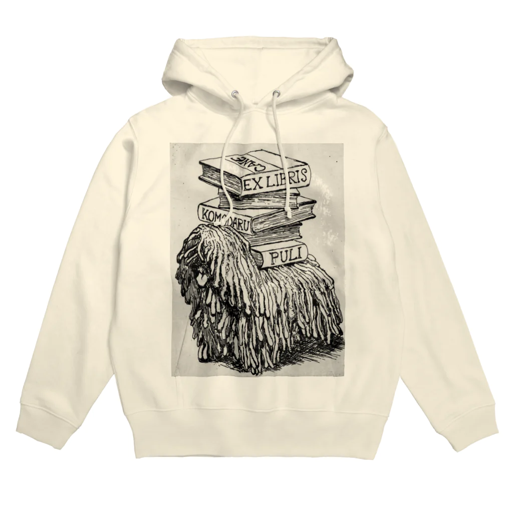 Tomoharu MitsudairaのEX-libris  犬の蔵書票 Hoodie