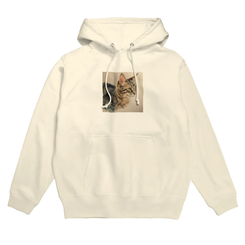 OkometoOmochiの横向き猫 Hoodie