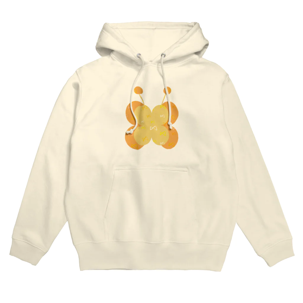 🐸かえるさんと仲間たち🐸のちょうちょ Hoodie