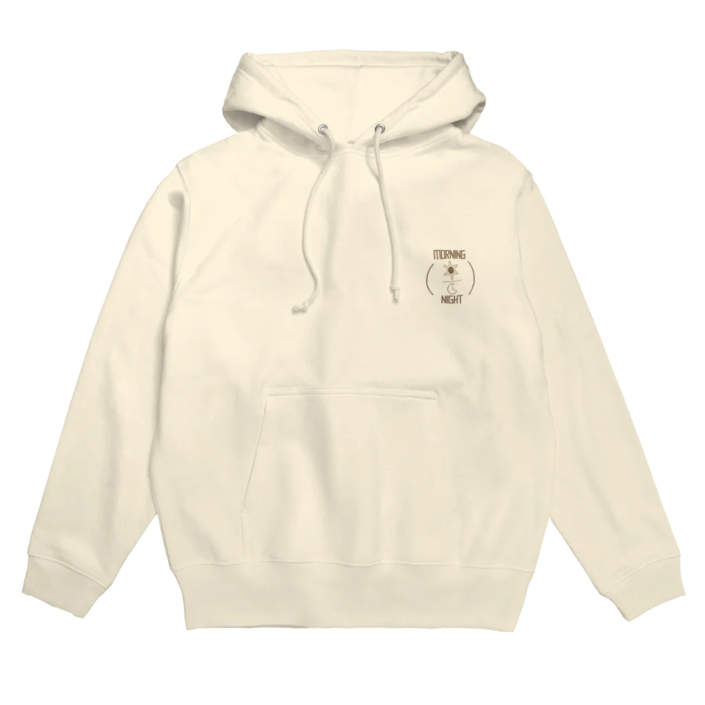 mmのモーニング×ナイト Hoodie