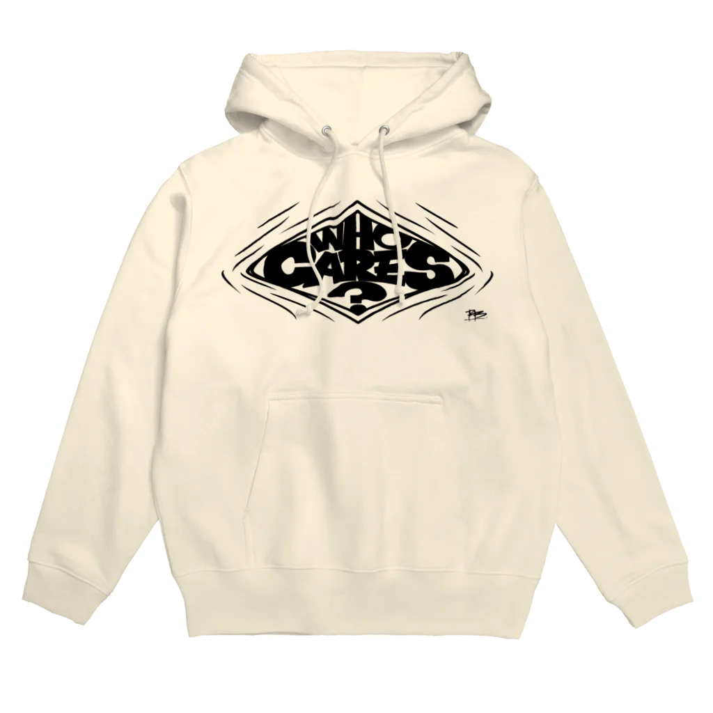 PB.DesignsのWHO_CARES? Hoodie