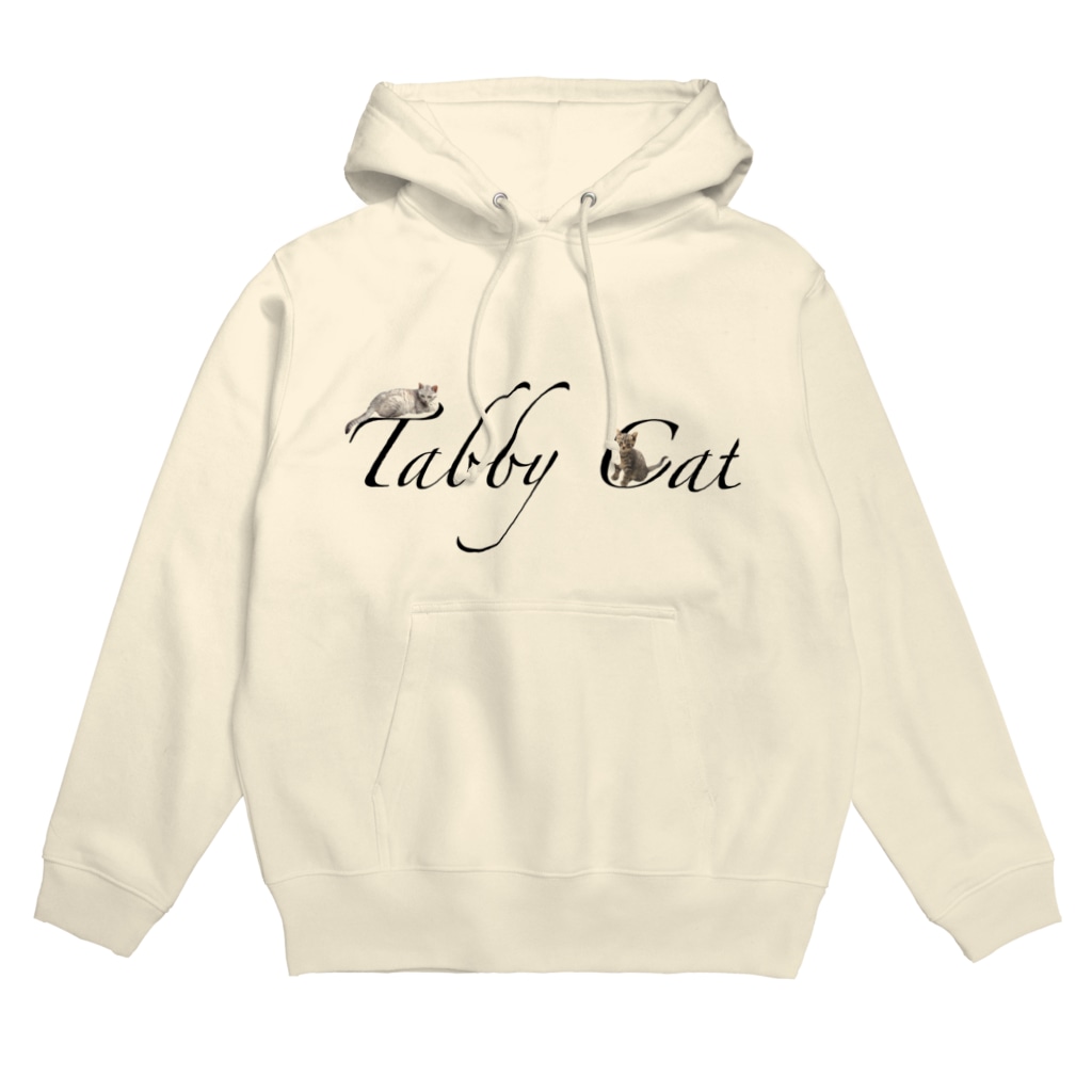 ちばっちょ【ち畳工房&猫ねこパラダイス】のトラ猫文字 Hoodie