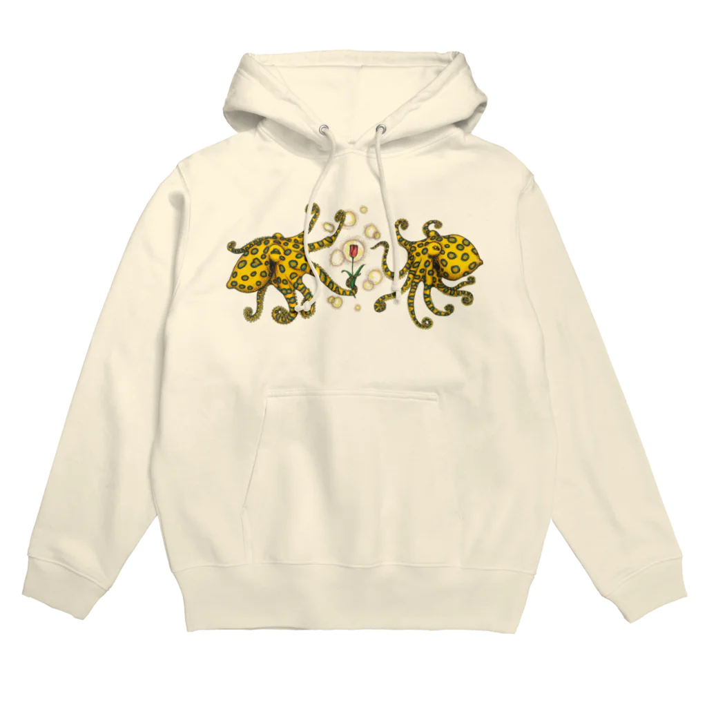 スナックカブトムシの恋するタコ野郎 Hoodie