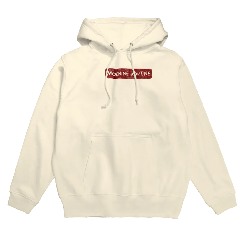 YA MARKETのMORNING ROUTINE Hoodie