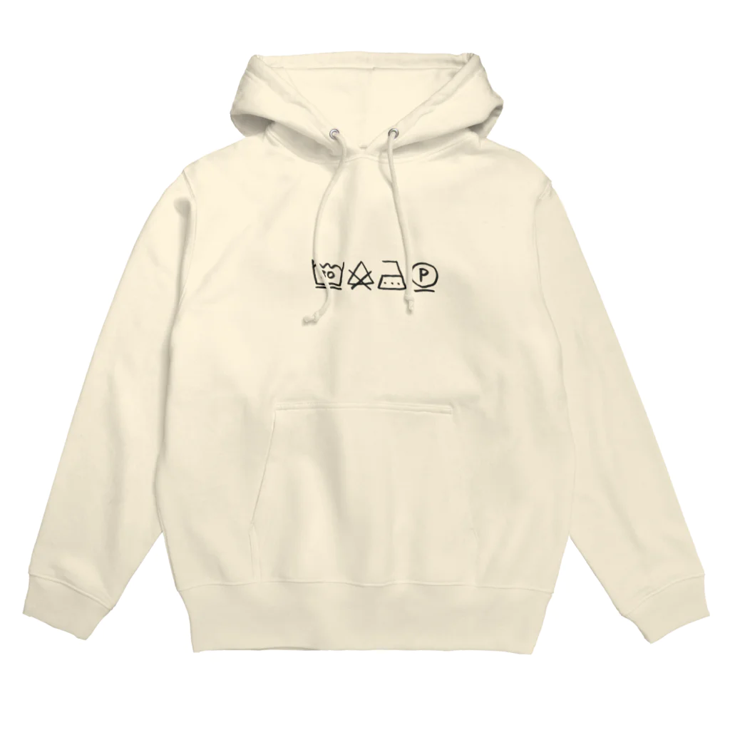 shibuyasanの洗濯表記 Hoodie