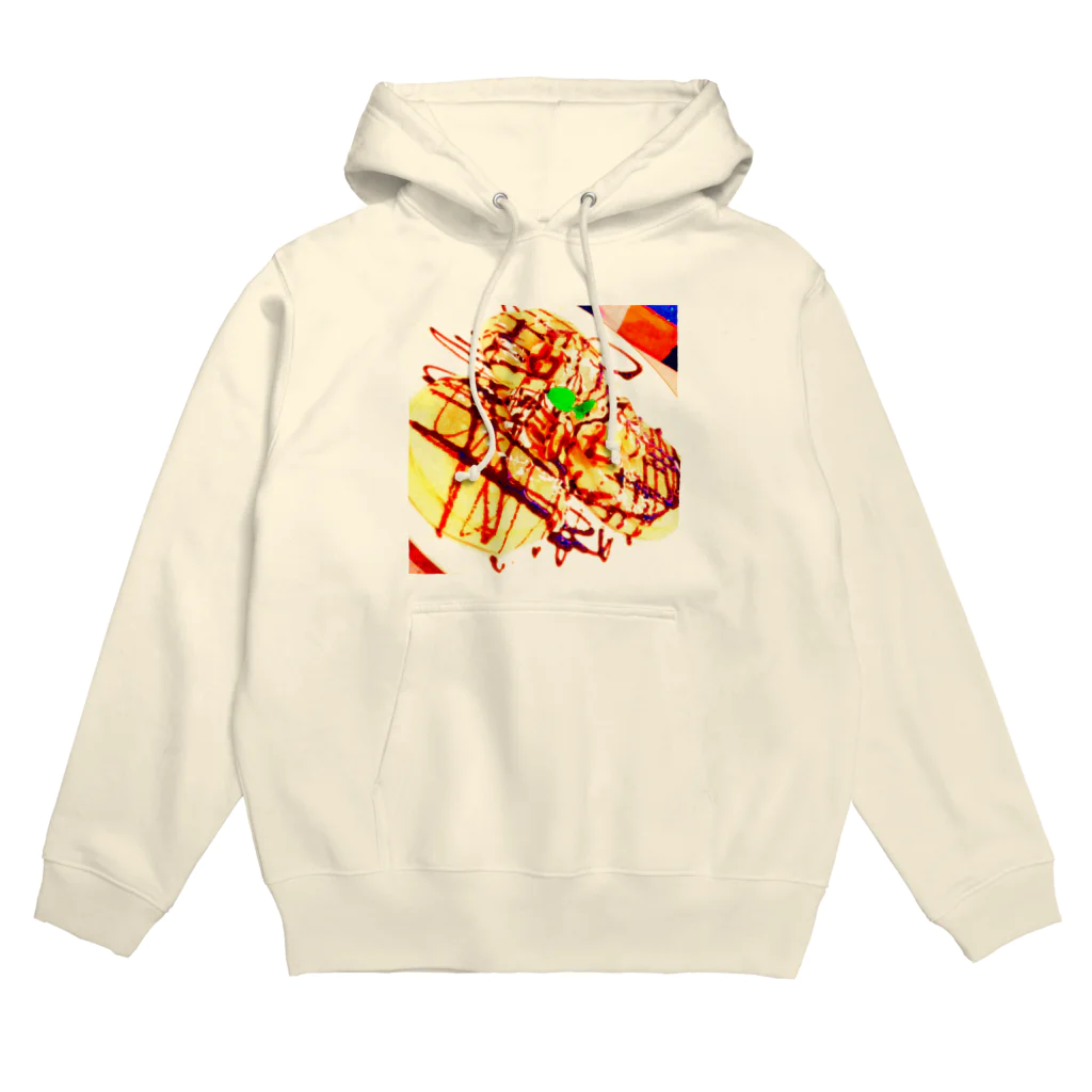 へらこふのチョコバナナパンケーキ Hoodie