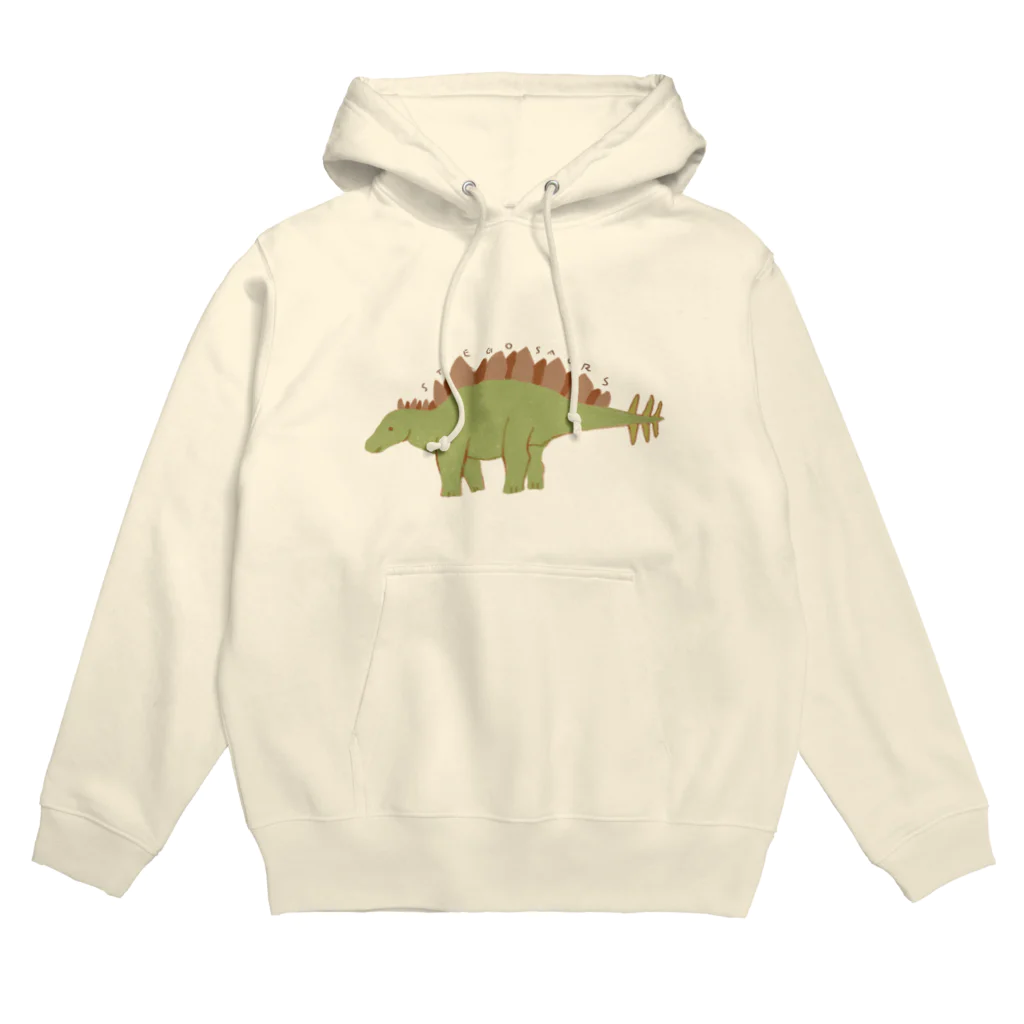 あおきさくらのステゴサウルス Hoodie