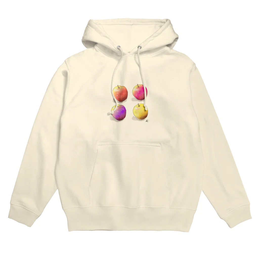 ぽんちゃんずshopのりんりんご Hoodie