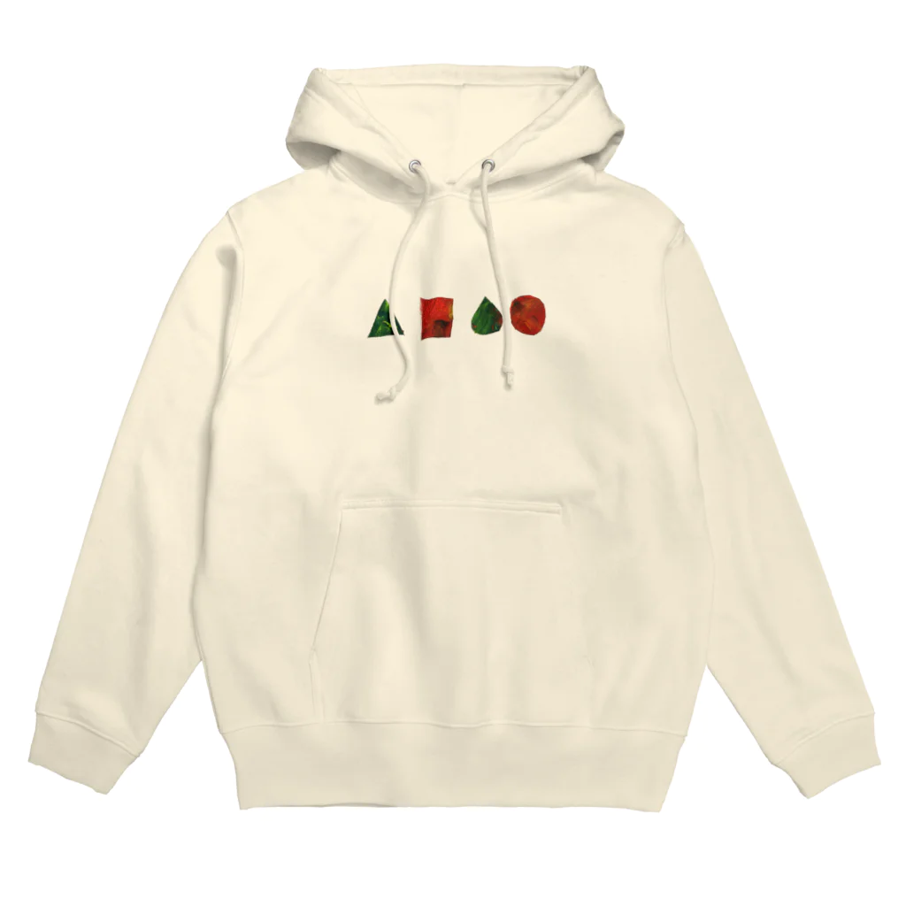 やたの絵の具の 図形 Hoodie