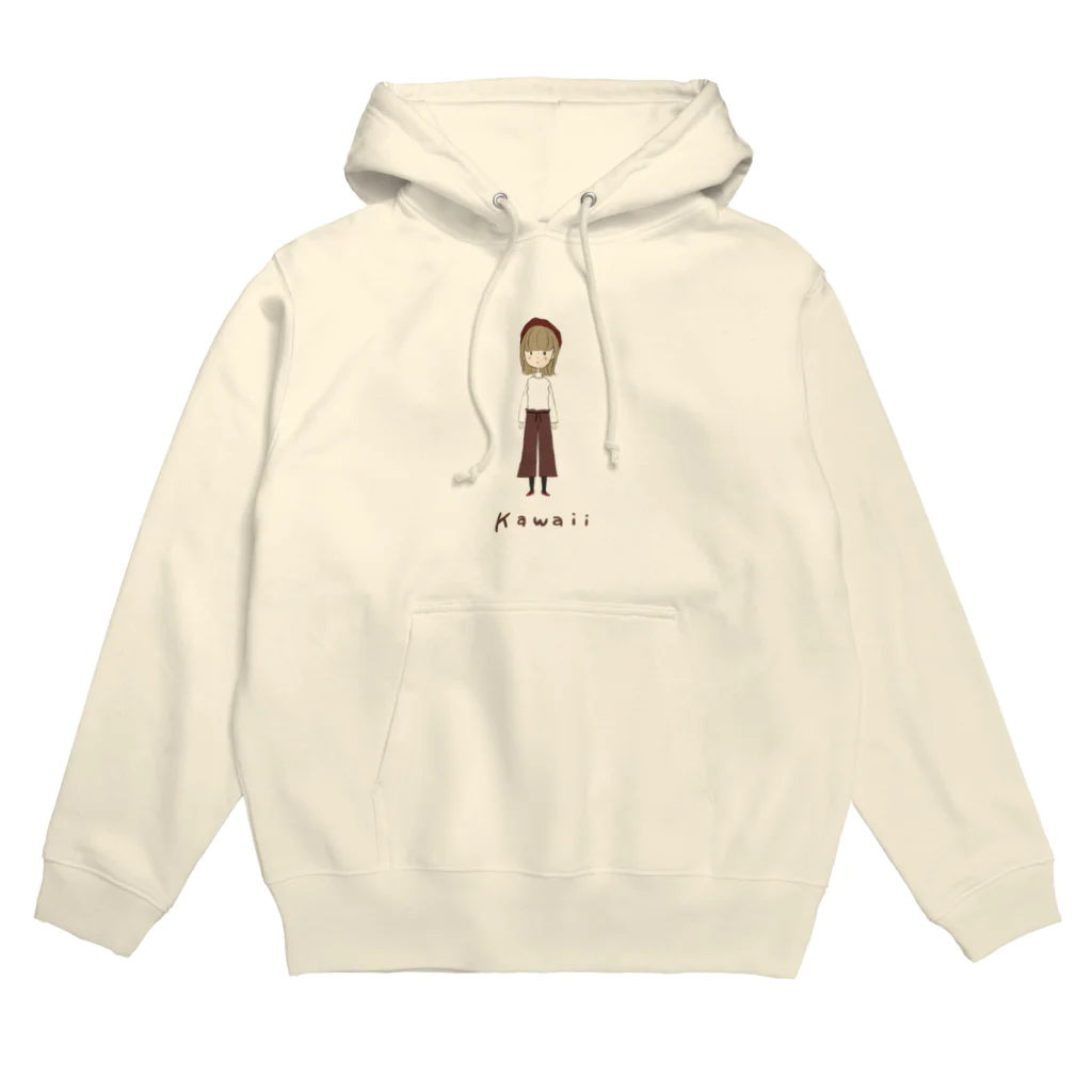 HAPPY MILK MARKETのkawaii girl Hoodie