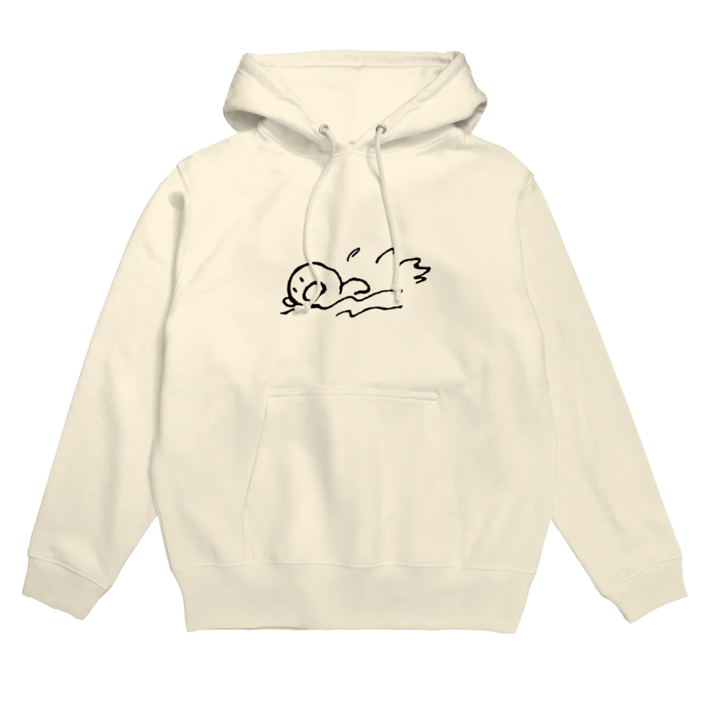 てがきですの屋さんの水泳！丸さん Hoodie