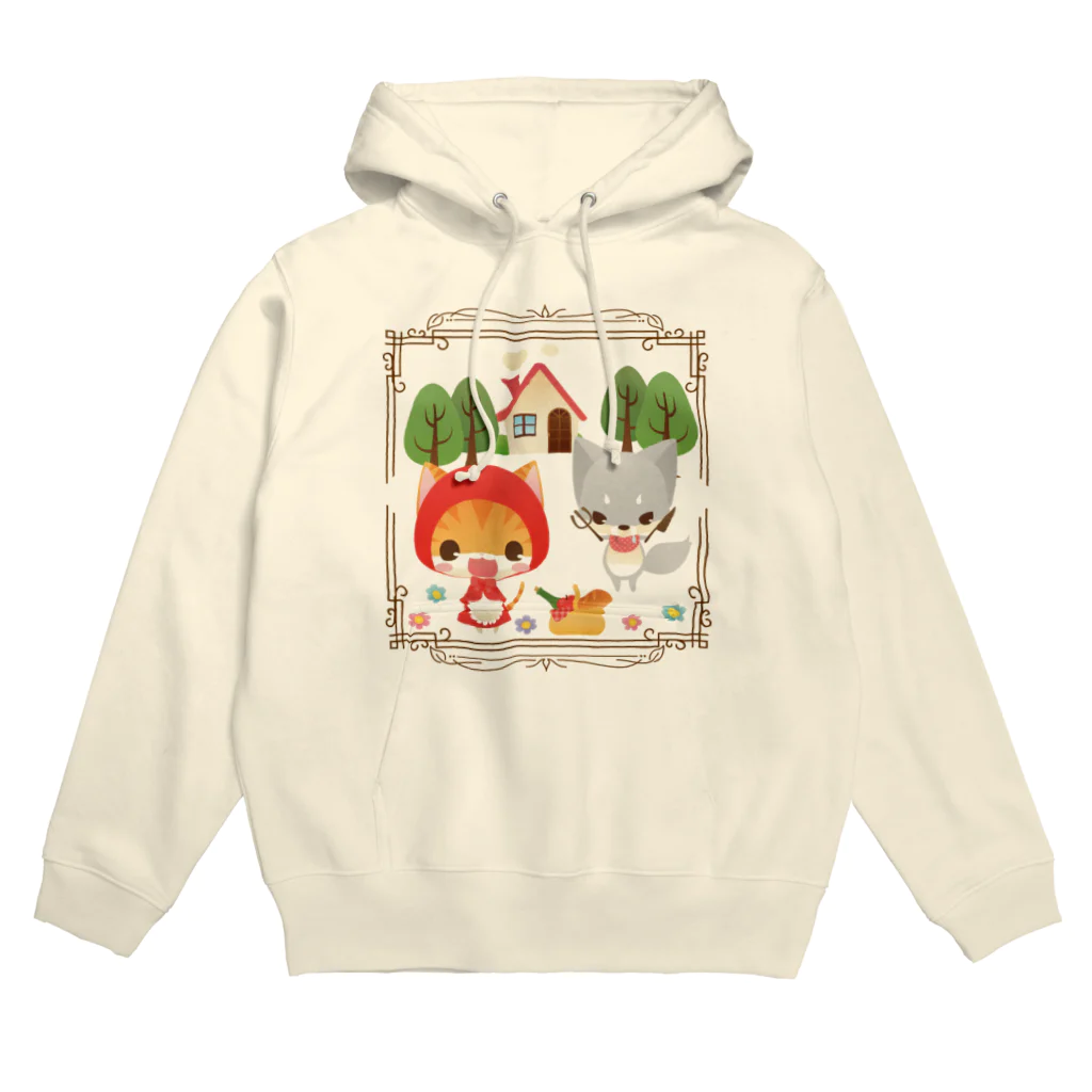 aska/ねこのかんづめのねこかん赤ずきん２ Hoodie