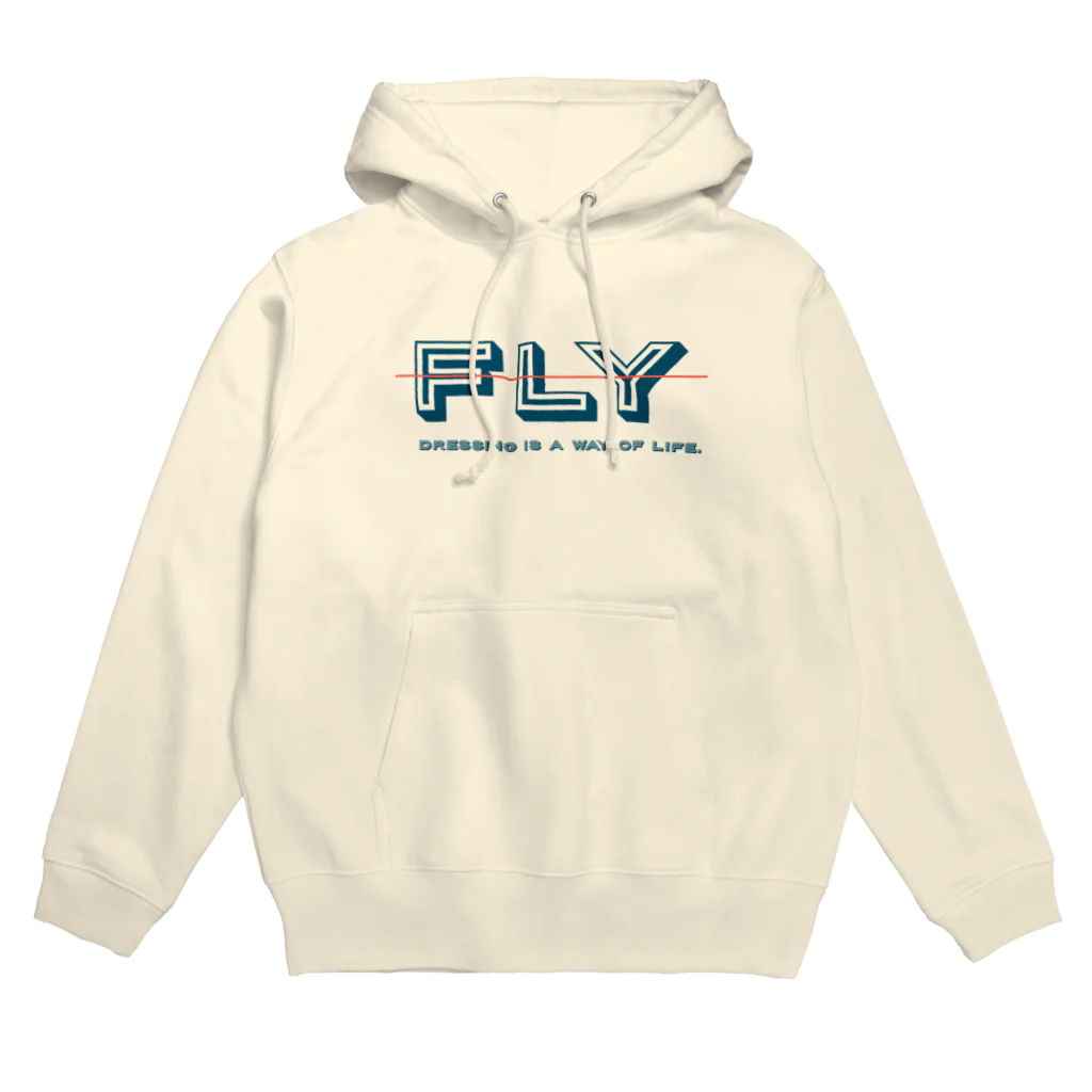 FLYのFLY package SHIBUYA パーカー