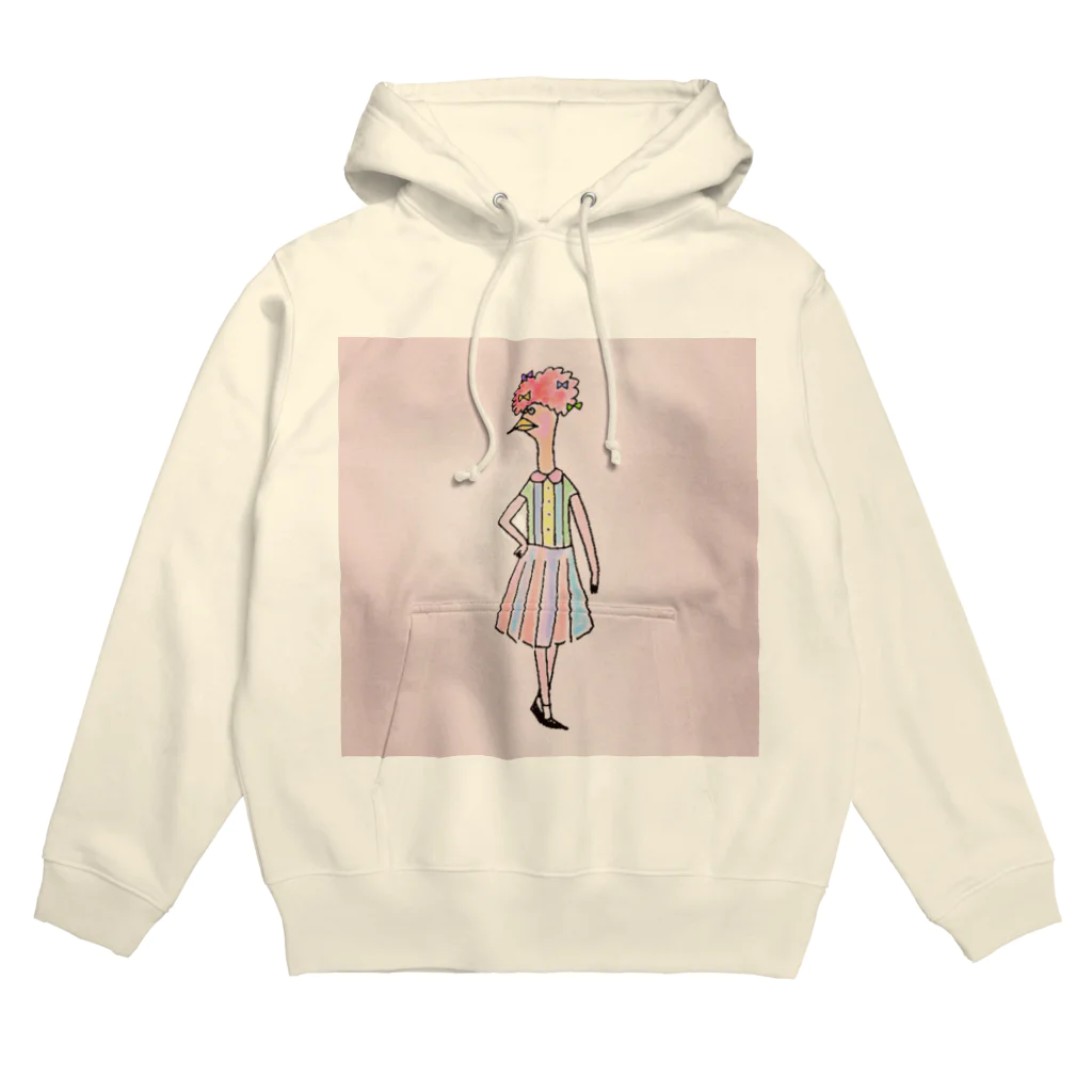 魚座さんのスプリング鳥子 Hoodie