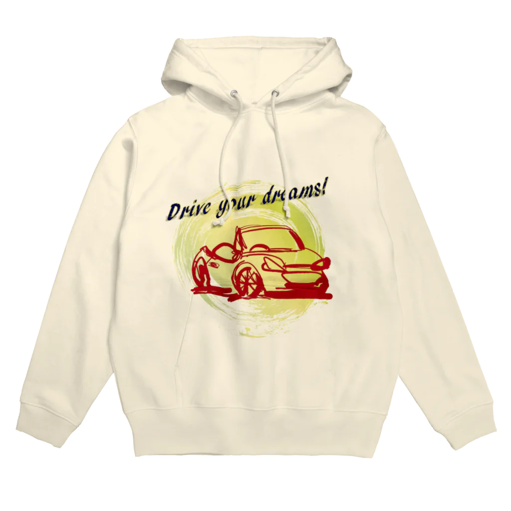 もけもけのdrive your dreams！ Hoodie