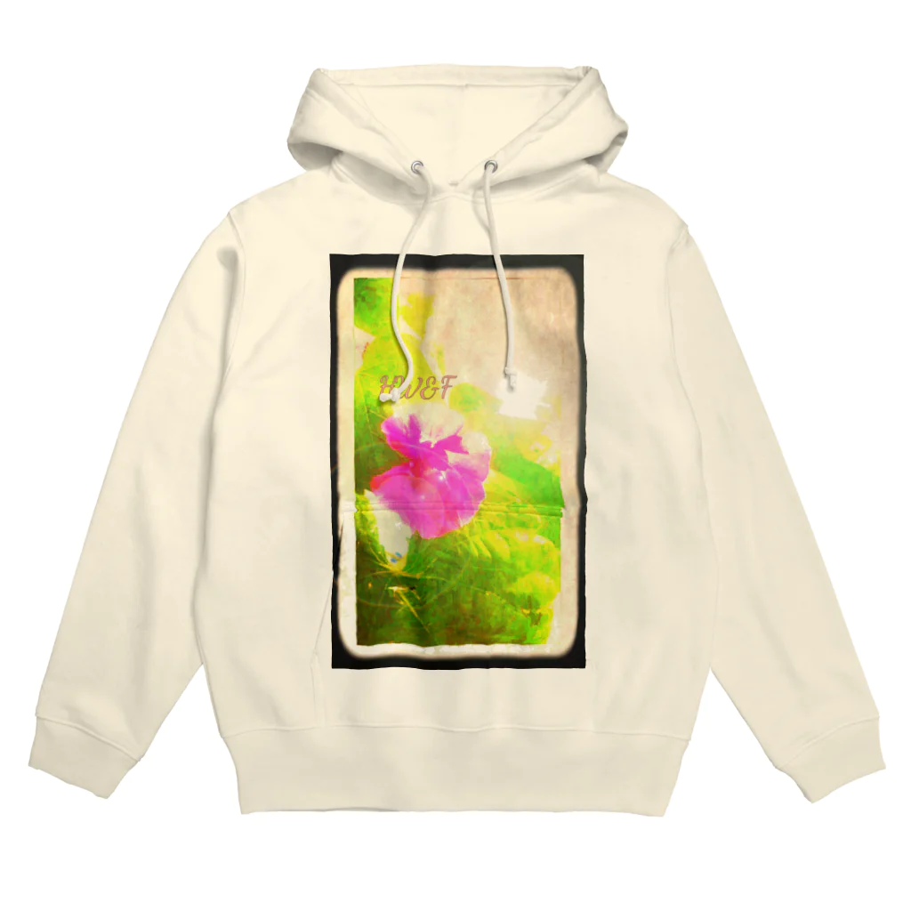 ふぃろのHW&Fと朝顔の花 Hoodie