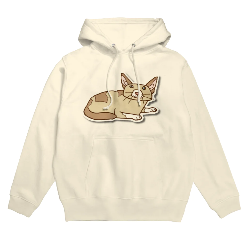 ザ・ワタナバッフルのワタニャベ ネコ Hoodie