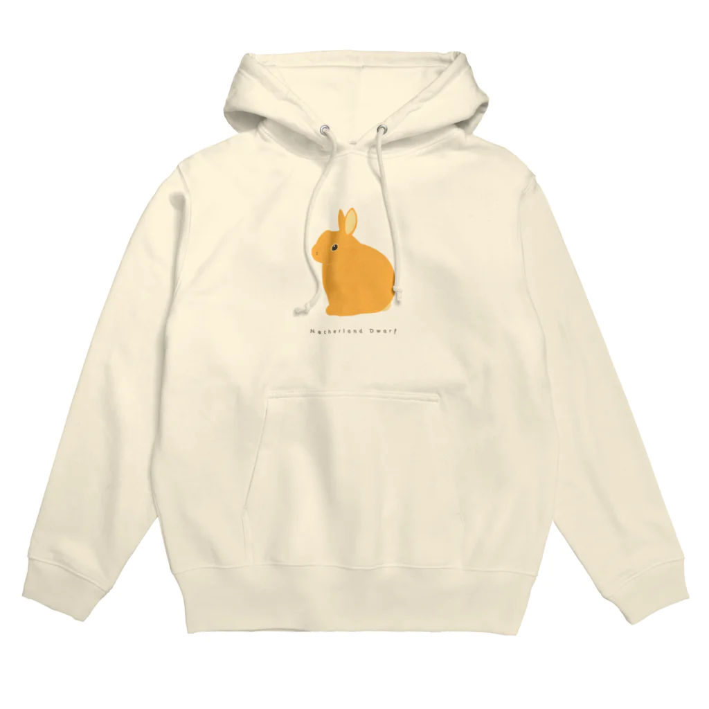 usa_usagi_のオレンジねざー Hoodie