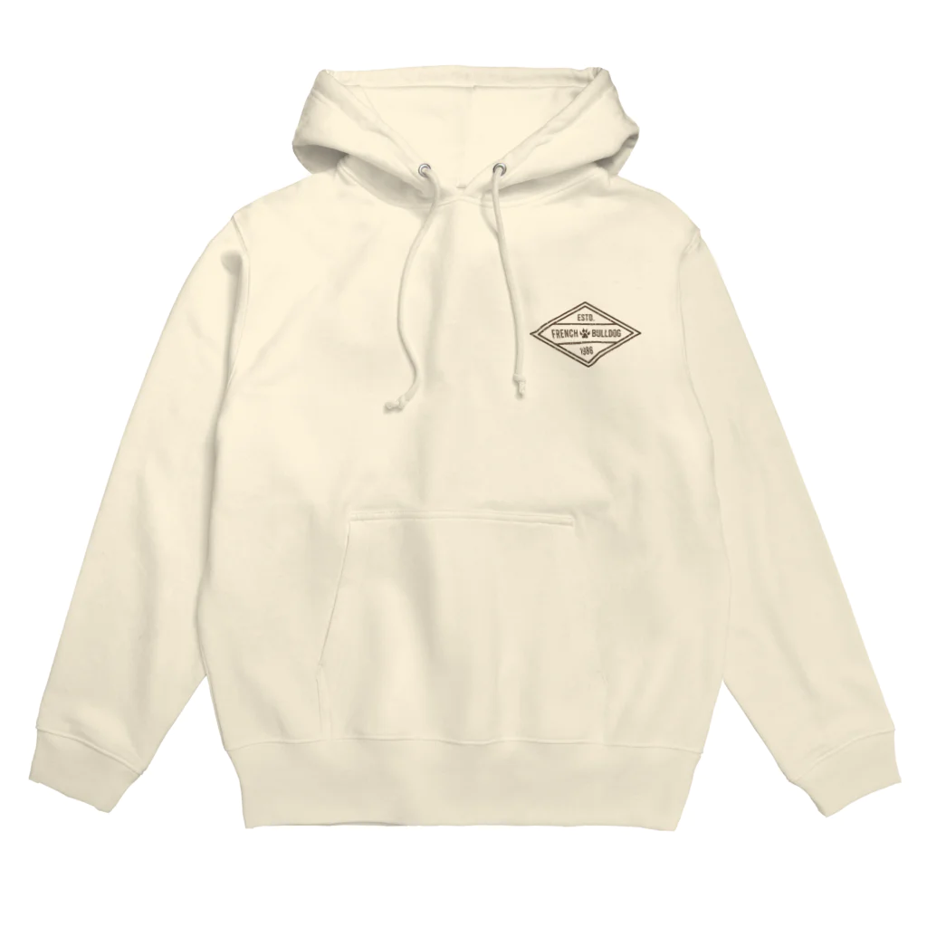 【公式】まるいねこのフレンチ・ブルドッグ Hoodie