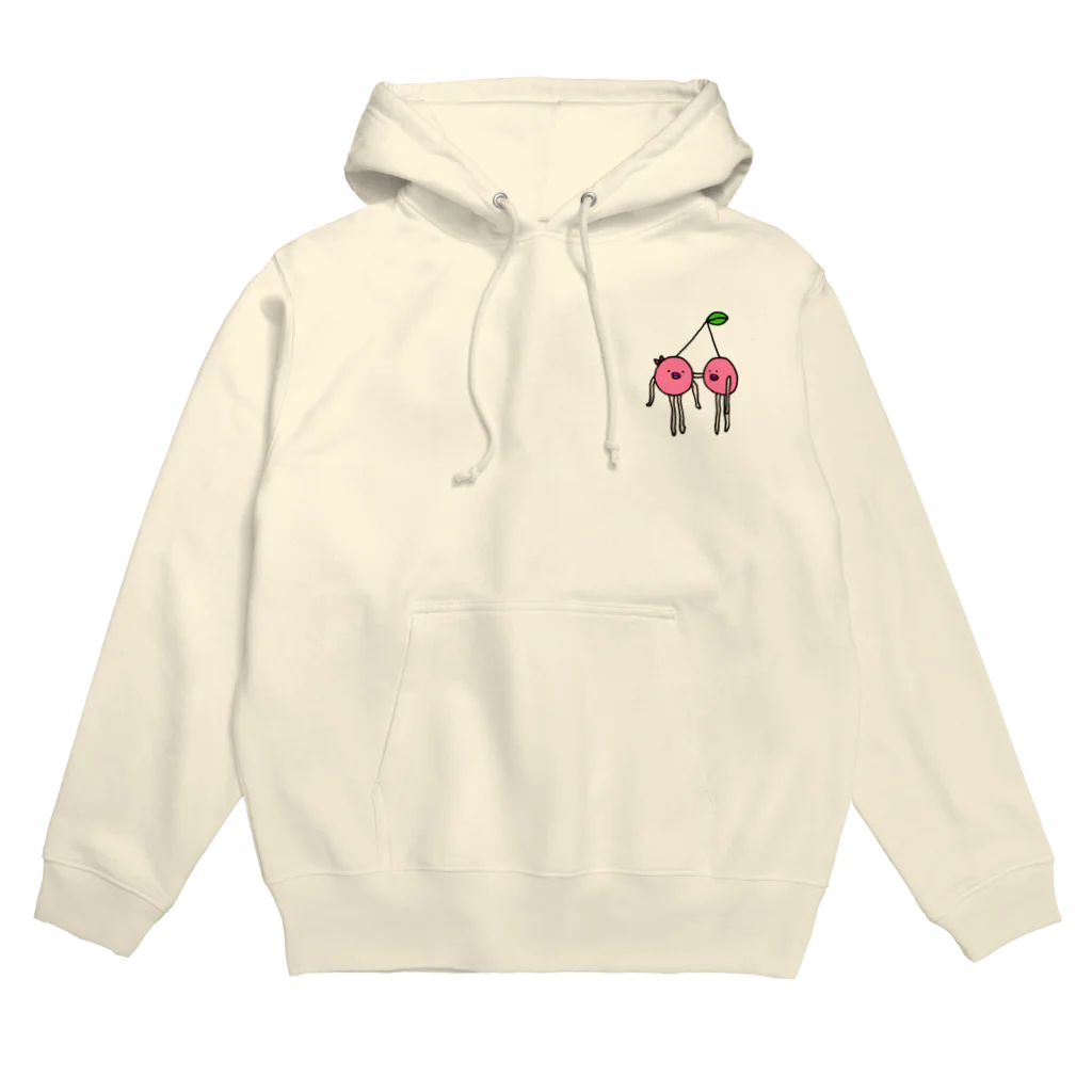 yuyuyuのさくらんぼ Hoodie