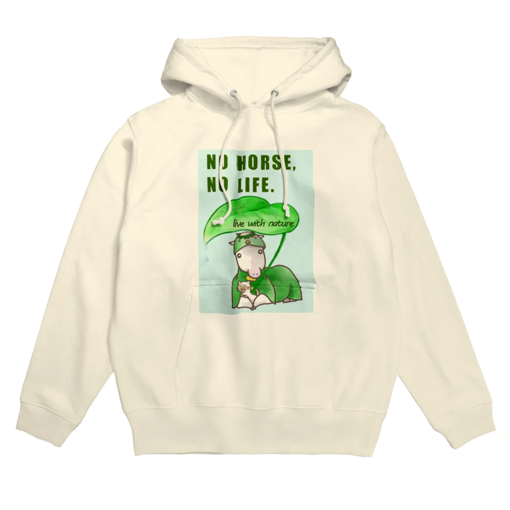 おうまの友舎のNO HORSE, NO LIFE. Hoodie