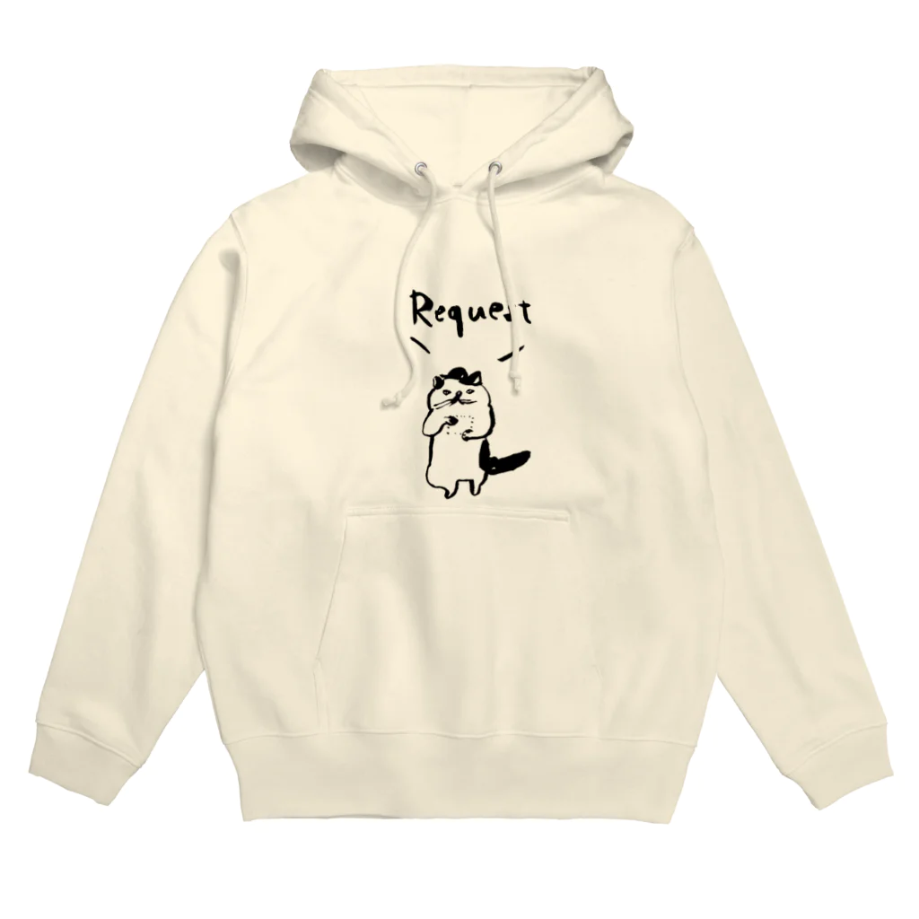 sucre usagi (スークレウサギ）のネコ監督のリクエスト Hoodie