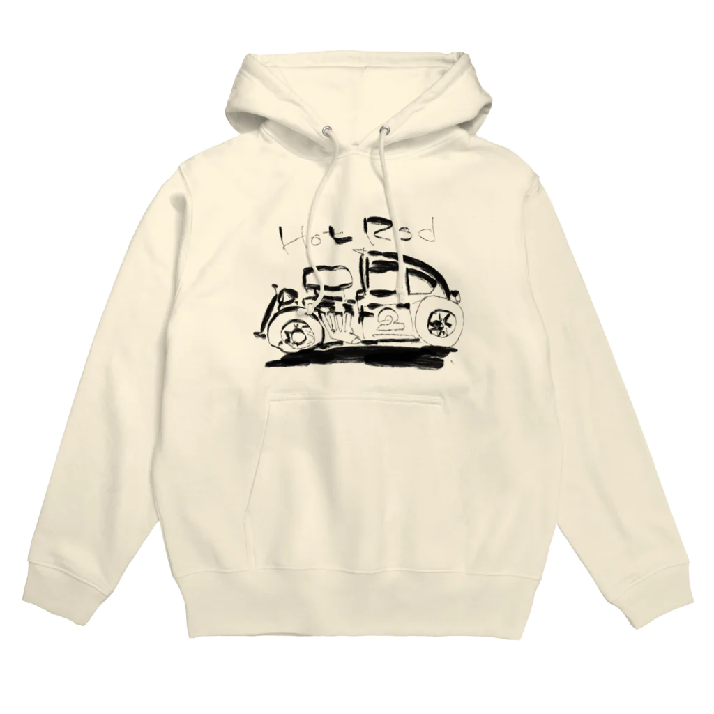 スタジオばんやのホットロッド Hoodie