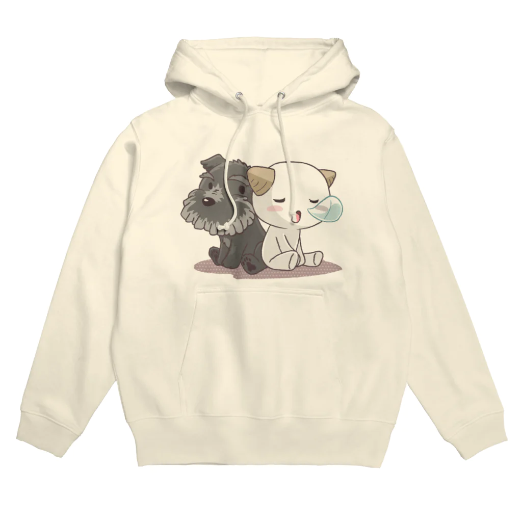 ShoboSuke/しょぼすけのくろすけ＆しょぼりんこくん Hoodie