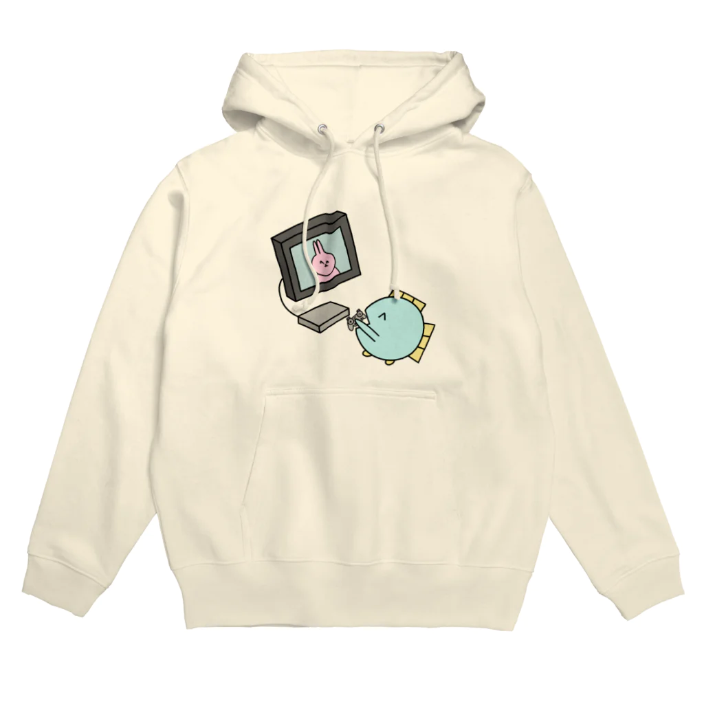 魚の4コマの何でもいいよパーカー Hoodie