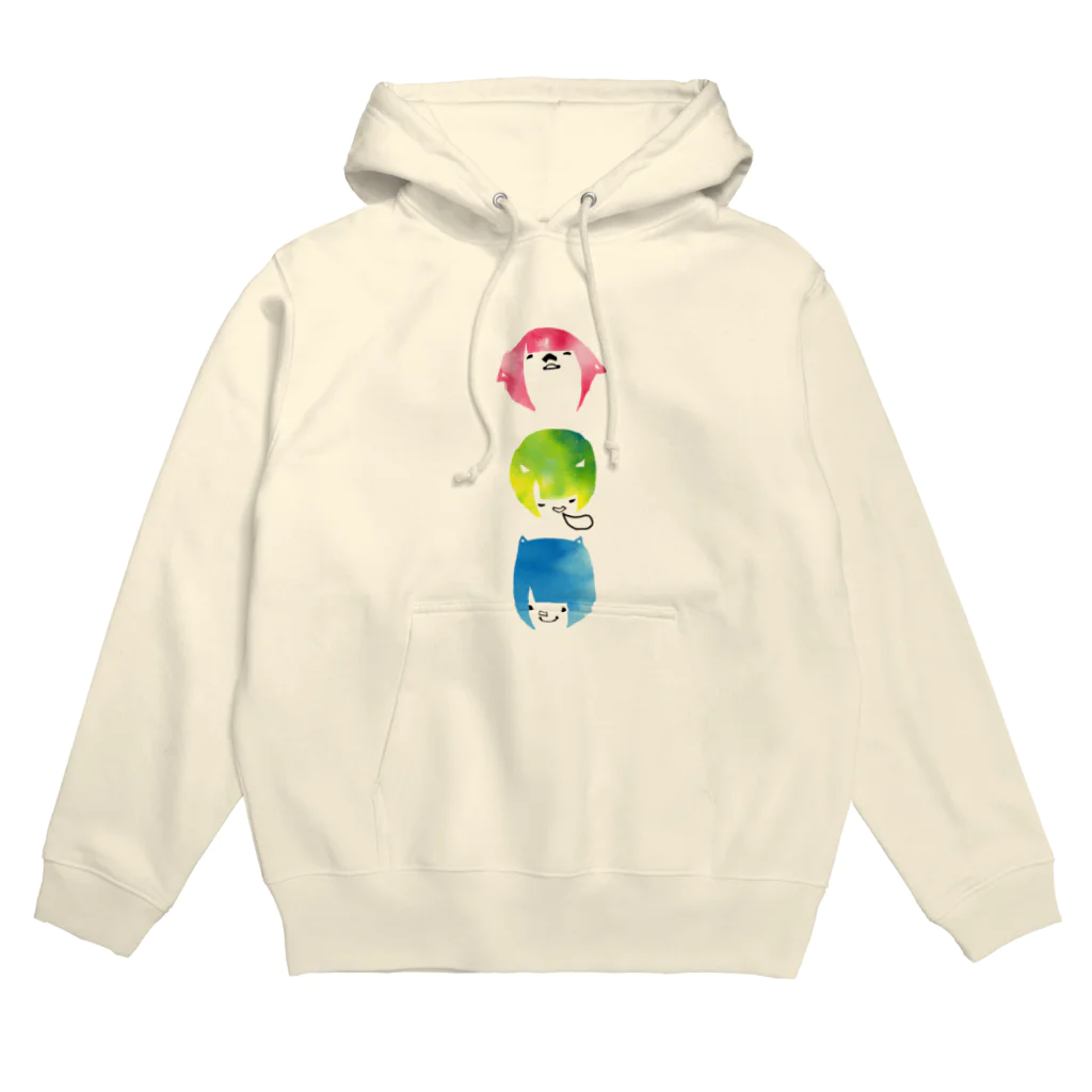 yoshiisan738のマステガール（顔黒） Hoodie