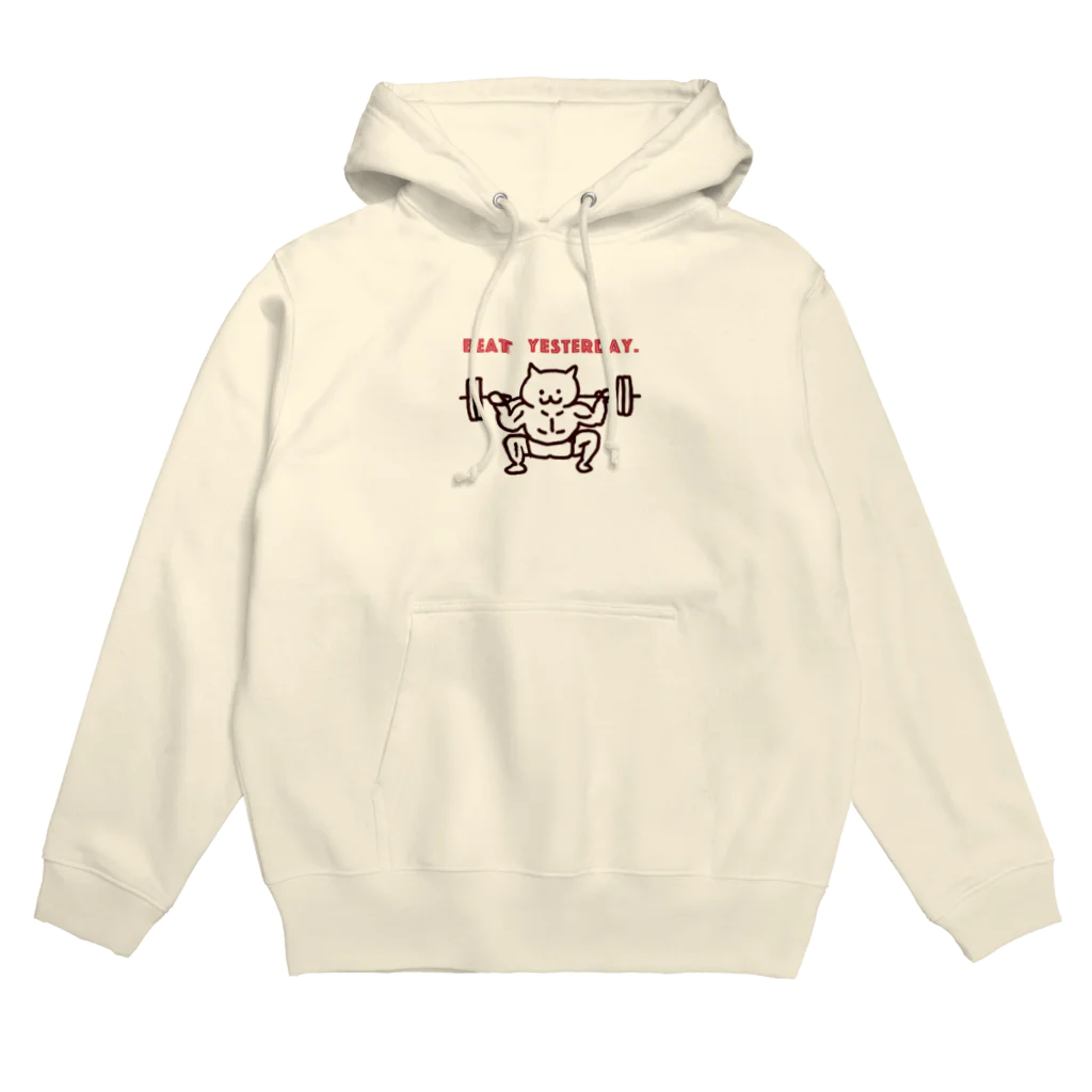 ぼへぼへのネコマッチョ Hoodie