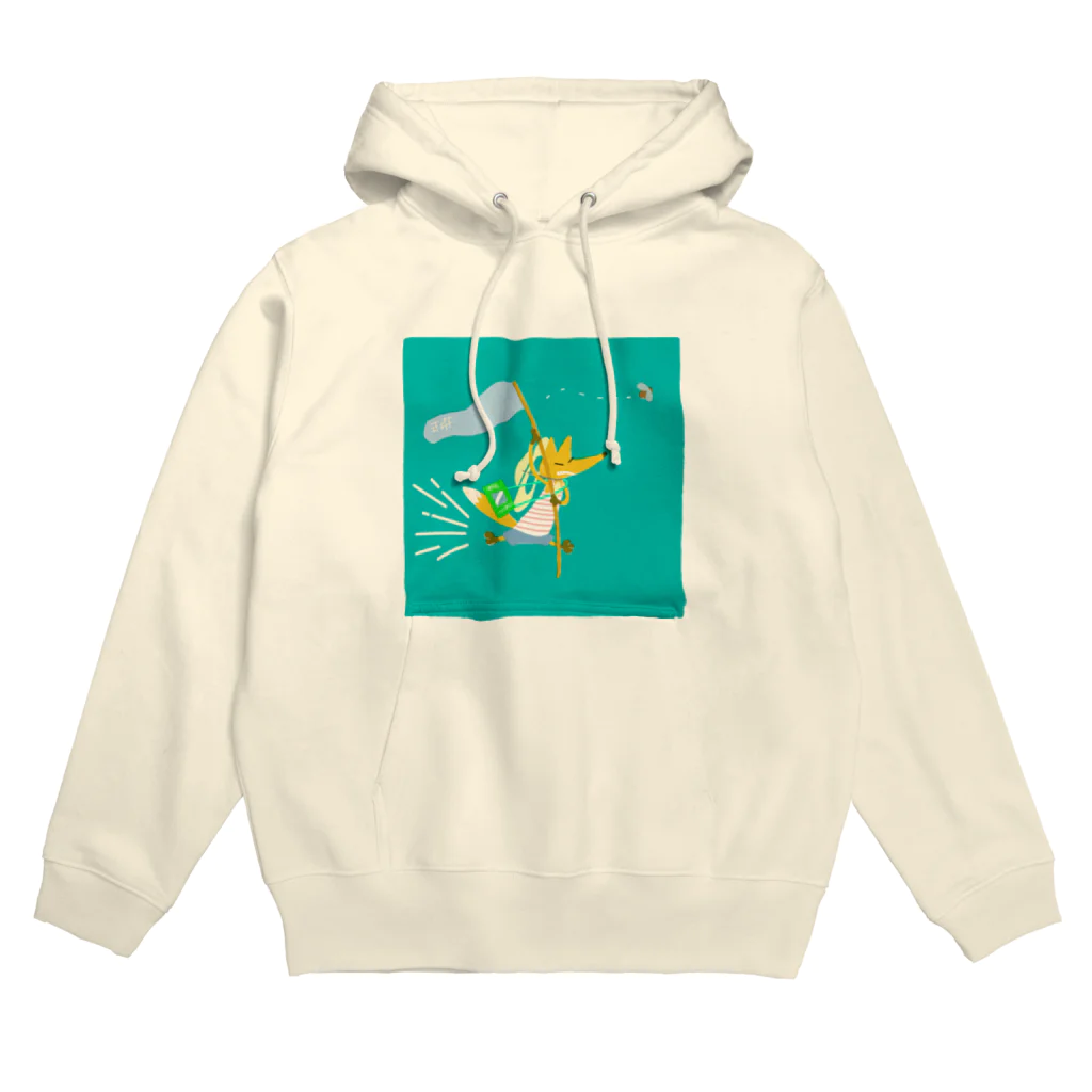 マズルノマのKitsune 虫 Hoodie