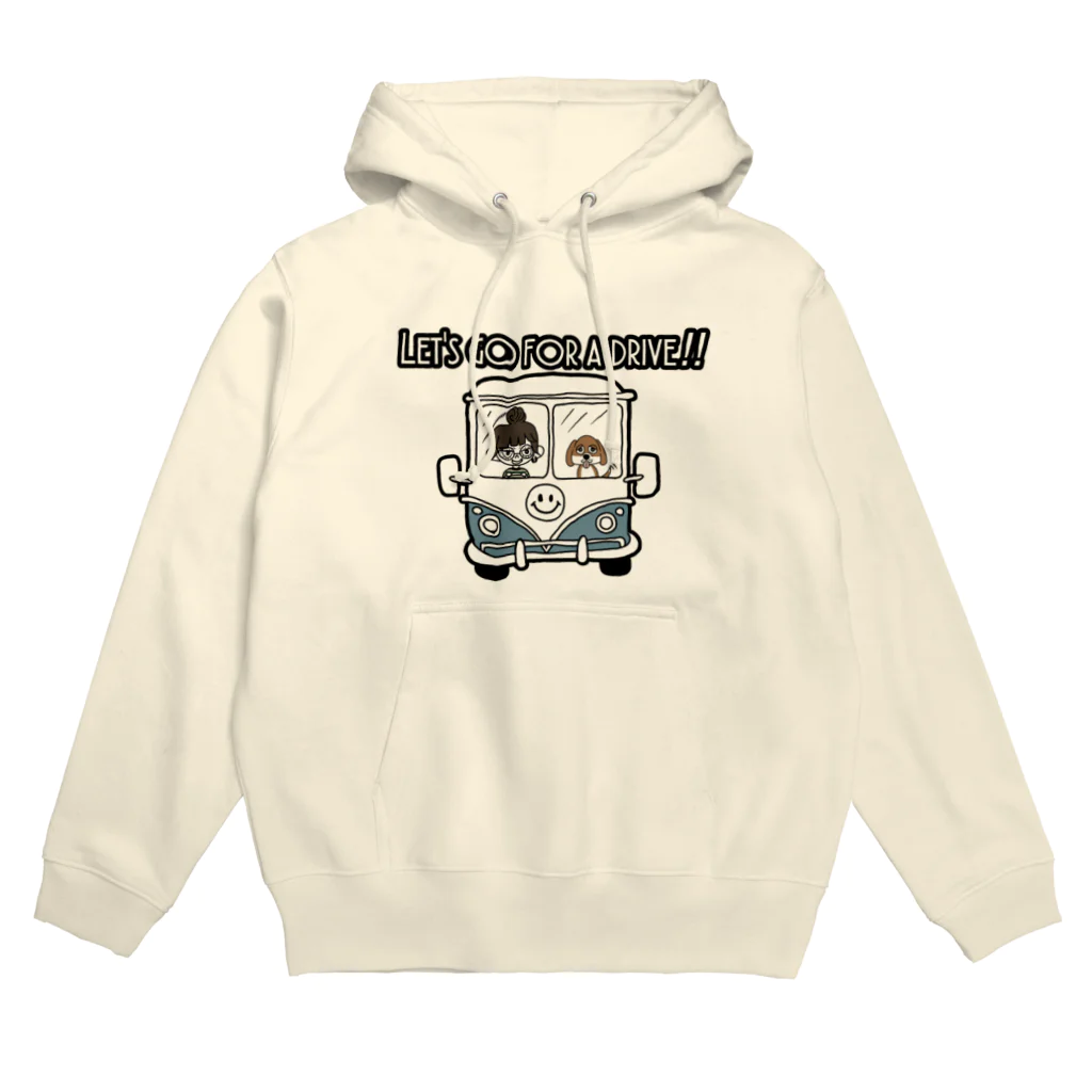 kyonchan0613の主と愛犬とニコマル Hoodie