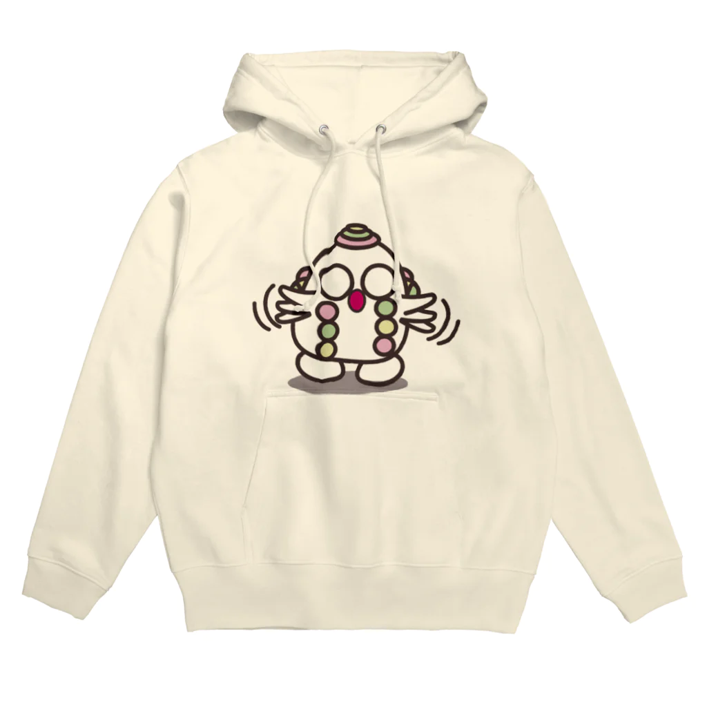 しろめ(◯▽◯)/しょっぷのしろめ（バタバタ） Hoodie