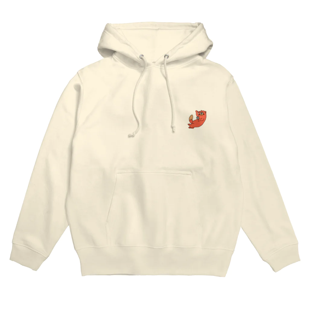 kirifamのDr.Rakko氏ワンポイントパーカー Hoodie