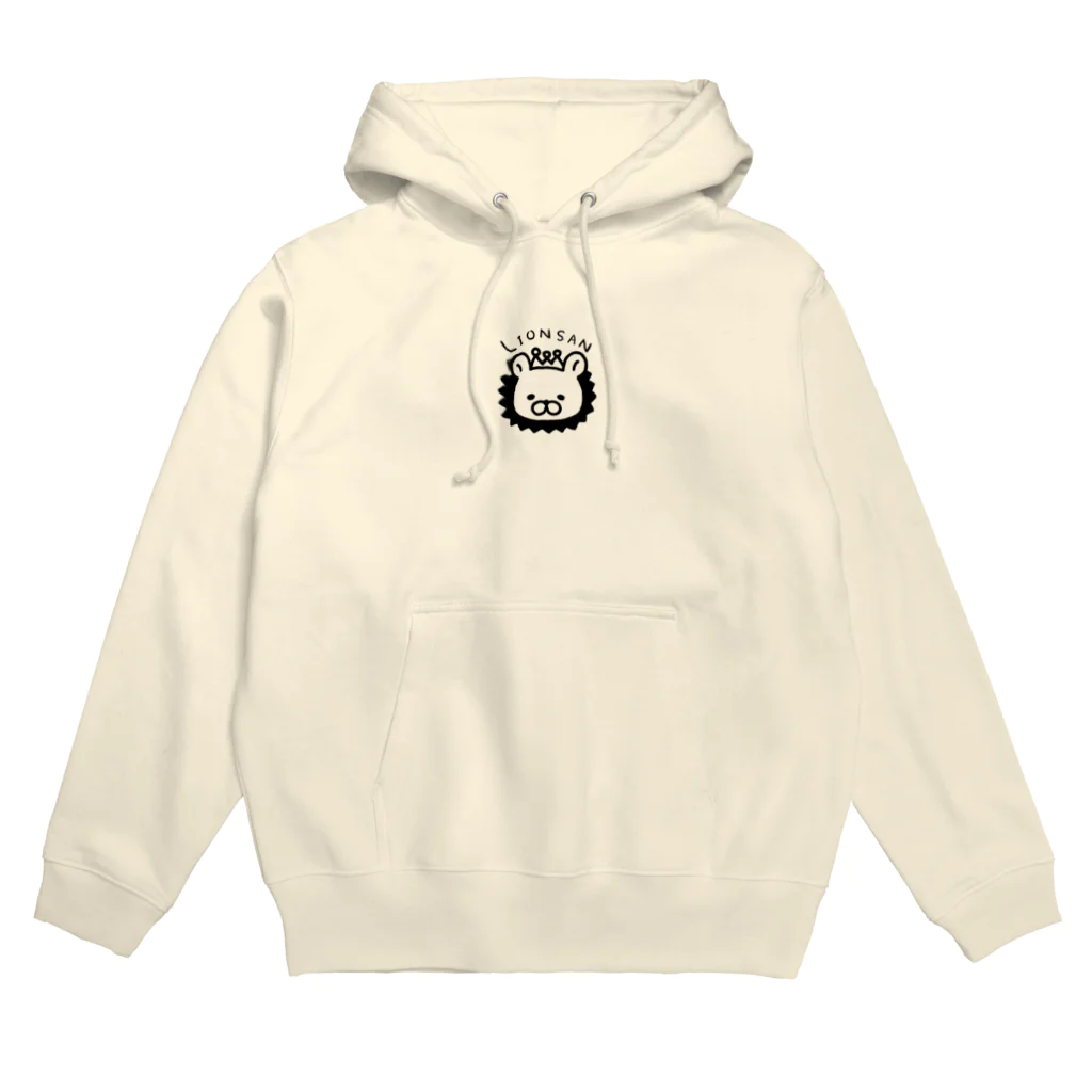 らいおんしょっぷのらいおんさんのしんぷるパーカー Hoodie