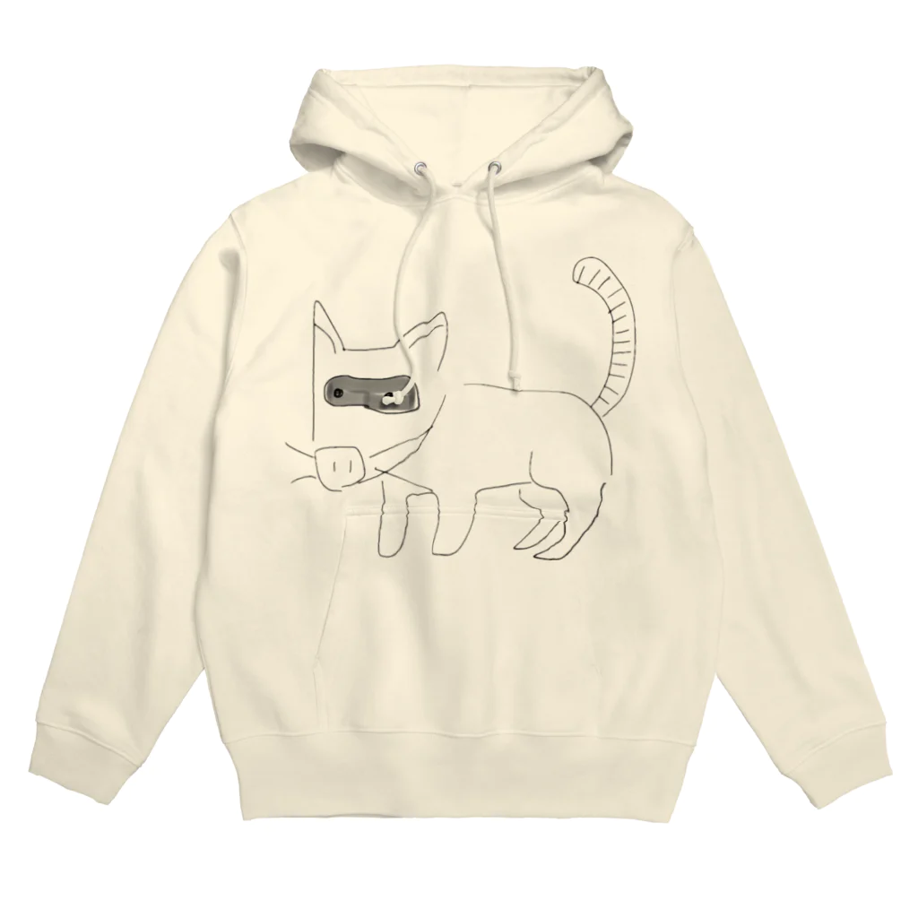 Hip&Appleのこぶたぬきつねこ Hoodie