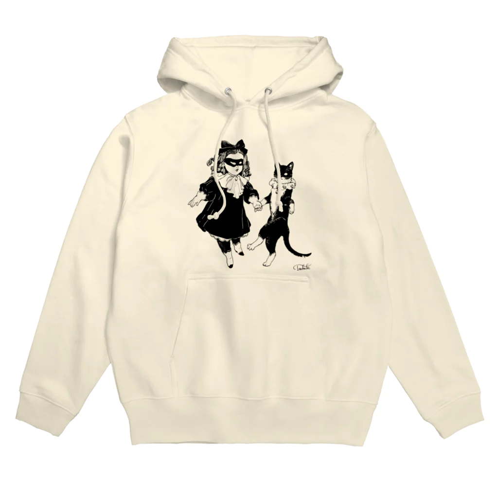 Torii Tsubaki - Shop online [SUZURI店]のキャムちゃんグリちゃん Hoodie