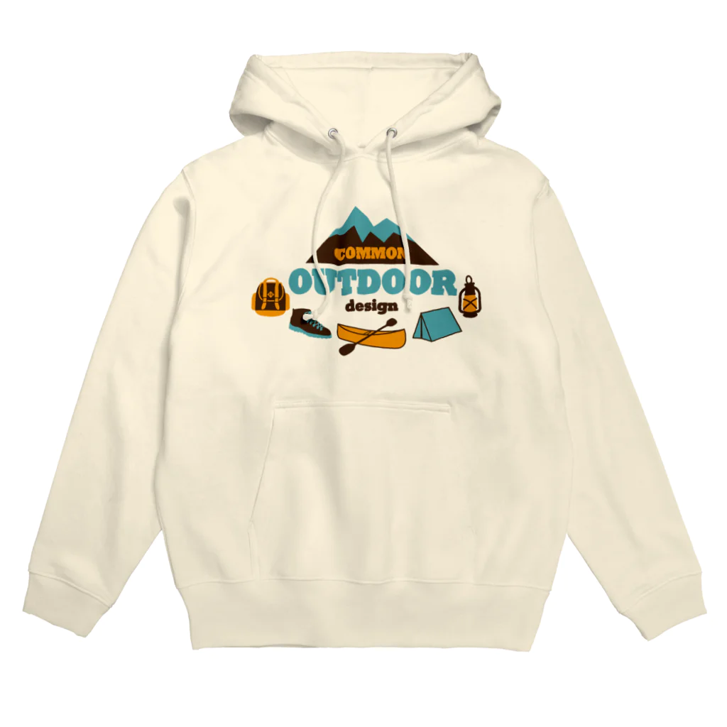 キッズモード某のありふれたアウトドアデザイン Hoodie