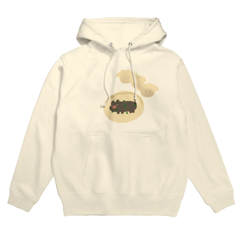 huroshikiの🥟包んでるから忙しい Hoodie