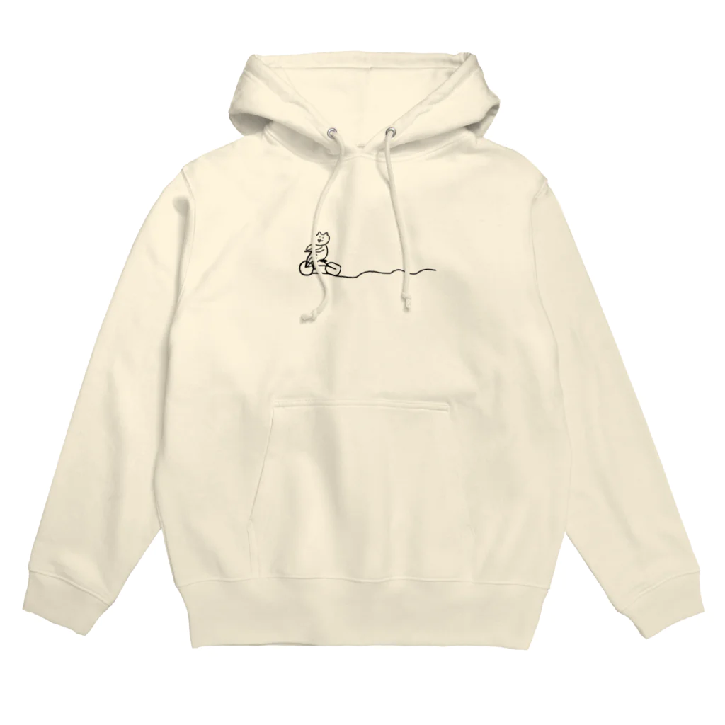 けちゃっぷごはんのお店の自転車ねこ（スイスイバージョン） Hoodie