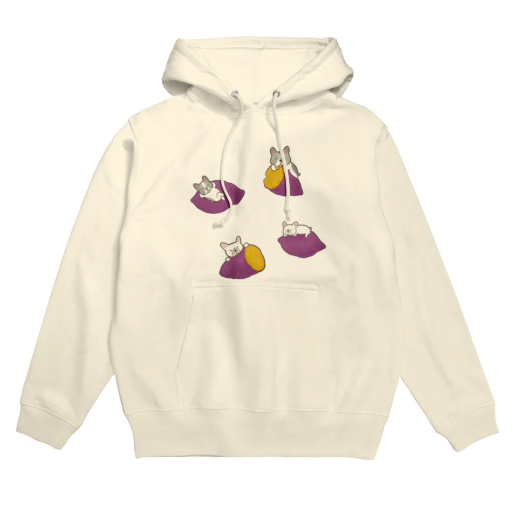 フレブルとパググッズS’IRISERのフレブル 焼き芋 Hoodie