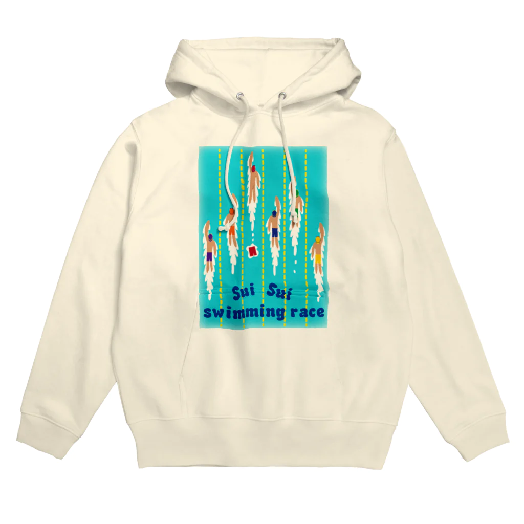 キッズモード某のスイスイスイミングレース♪ Hoodie