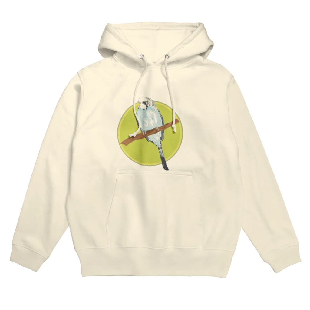 Nellyhime のアートのふわふわ オウム Hoodie