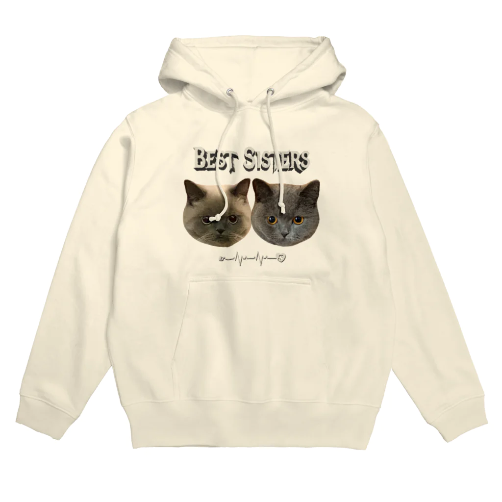 小鳥遊小売店のベスト★シスターズ Hoodie