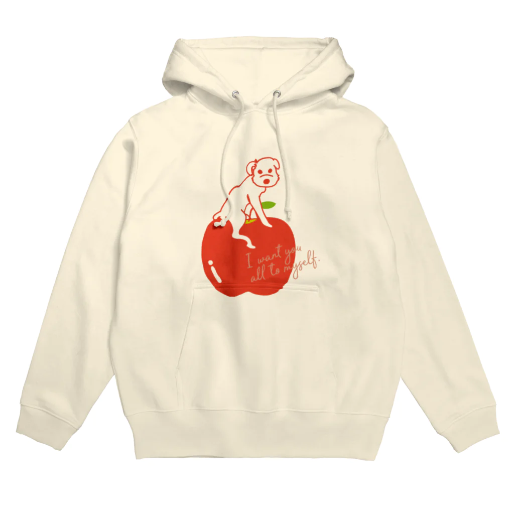 yuna abe (ぱつこ)のRed Apple Hoodie