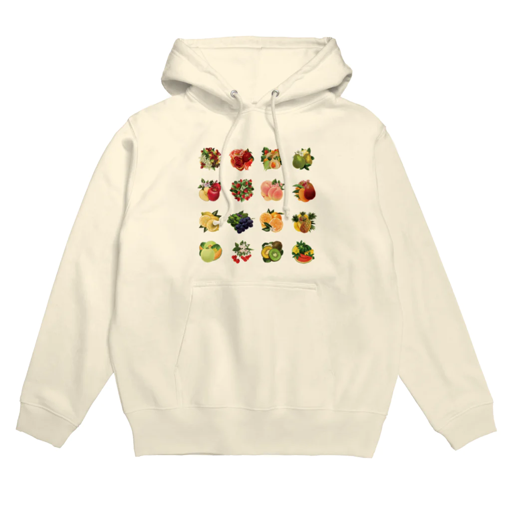 カワウソとフルーツの【forseasons】フルーツ盛り合わせ Hoodie