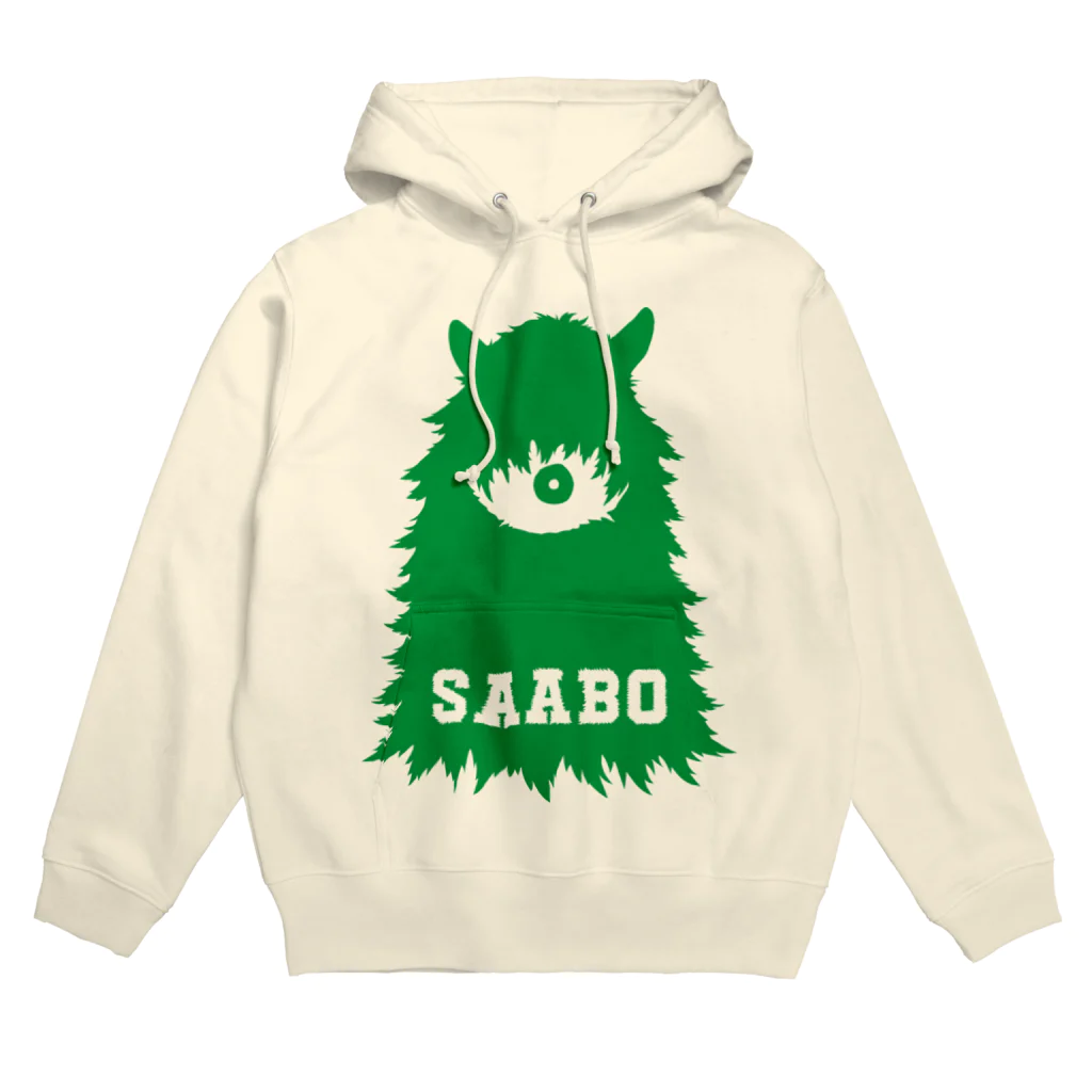 SAABOのSAABO_FUR_ForestMan_L_G Hoodie