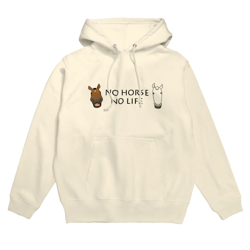 SHOP HAPPY HORSES（馬グッズ）のスピプーロゴ Hoodie